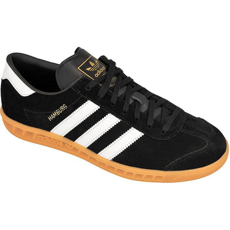 Pantofi Adidas Originals Hamburg M S76696 negru