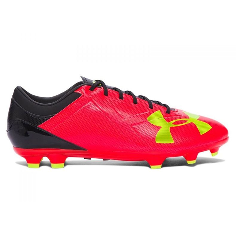 Ghete de fotbal Under Armour Spotlight Dl Fg M 1272302-669 multicolor, roșu, negru roșu
