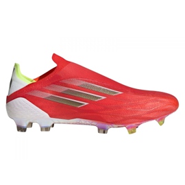 Ghete de fotbal Adidas X Speedflow + Fg M FY3338 roșu roșu Ghete de fotbal Adidas X Speedflow + Fg M FY3338 roșu roșu