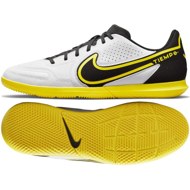 Pantofi de fotbal Nike Tiempo Legend 9 Club Ic M DA1189 107 alb alb