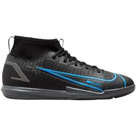 Pantofi de fotbal Nike Mercurial Superfly 8 Academy Ic Jr CV0784-004 negru negru