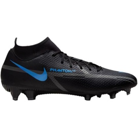 Pantofi de fotbal Nike Phantom GT2 Academy Df FG / MG M DC0797-004 negru negru