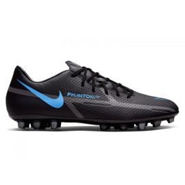 Pantof de fotbal Nike Phantom GT2 Academy Ag M DC0798-004 negru negru Pantof de fotbal Nike Phantom GT2 Academy Ag M DC0798-004 negru negru