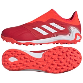 Ghete de fotbal Adidas Copa Sense.3 Ll Tf M FY6169 roșu negru Ghete de fotbal Adidas Copa Sense.3 Ll Tf M FY6169 roșu negru