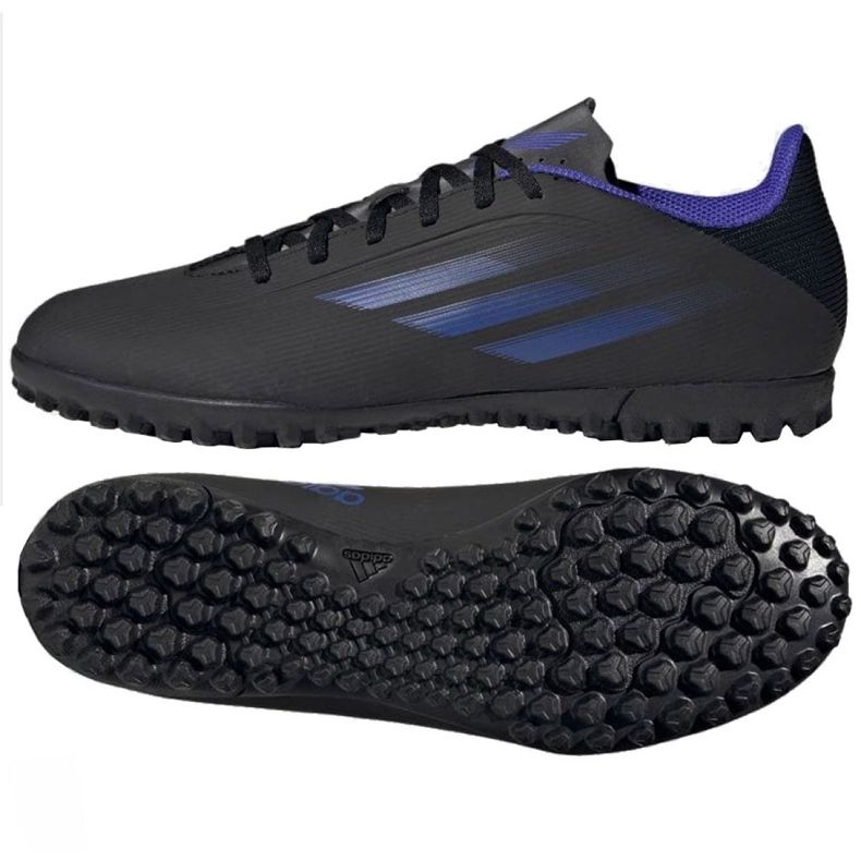 Ghete de fotbal Adidas X Speedflow.4 Tf M FY3333 negru negru
