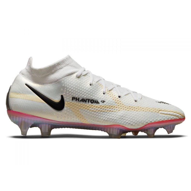 Pantofi de fotbal Nike Phantom GT2 Elite Df Fg M CZ9889-121 multicolor alb Pantofi de fotbal Nike Phantom GT2 Elite Df Fg M CZ9889-121 multicolor alb