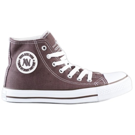 Adidași înalte New Age maro