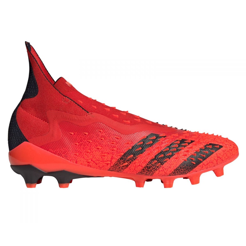 Ghete de fotbal Adidas Predator Freak + Ag M FY8427 roșu roșu Ghete de fotbal Adidas Predator Freak + Ag M FY8427 roșu roșu