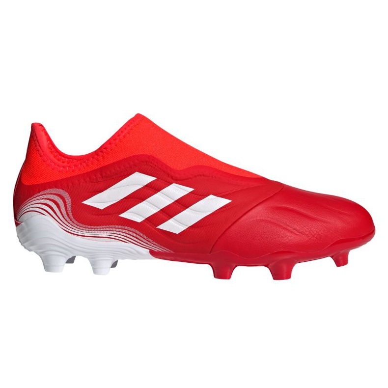 Ghete de fotbal Adidas Copa Sense.3 Ll Fg M FY6172 multicolor portocale si rosii