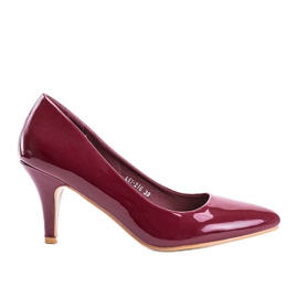 Maroon pompează pe un toc stiletto Faith roșu Maroon pompează pe un toc stiletto Faith roșu