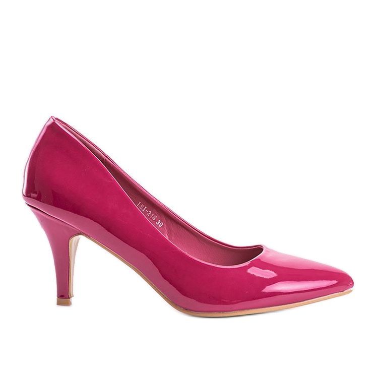 Pompă roz închis pe toc stiletto Faith