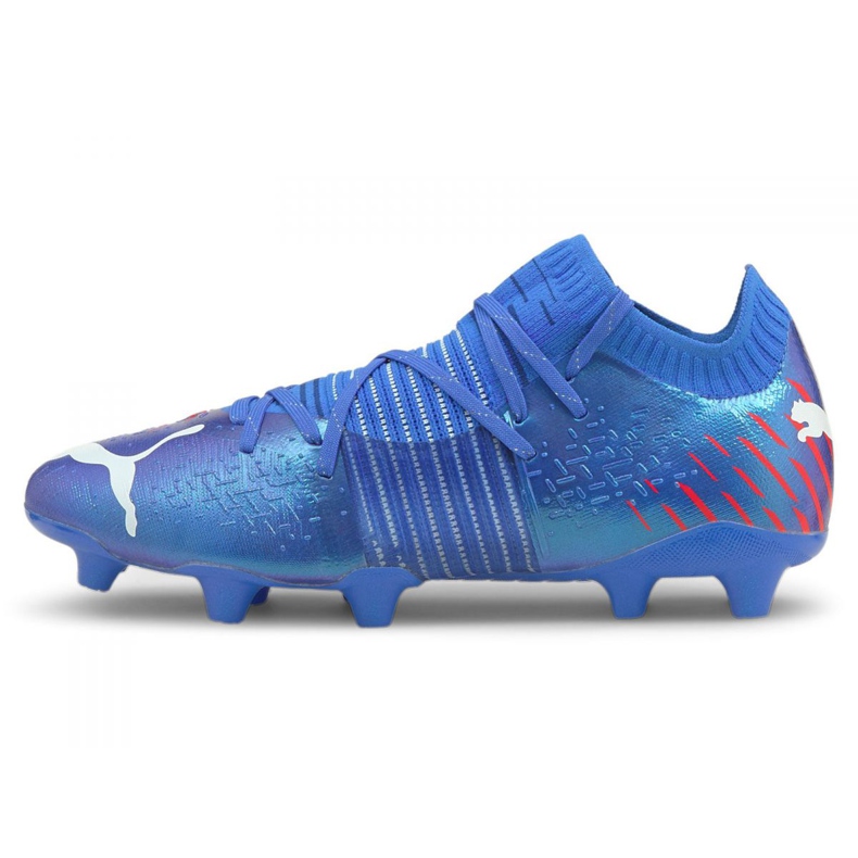 Ghete de fotbal Puma Future Z 1.2 Fg / Ag M 106476-01 multicolor albastru Ghete de fotbal Puma Future Z 1.2 Fg / Ag M 106476-01 multicolor albastru