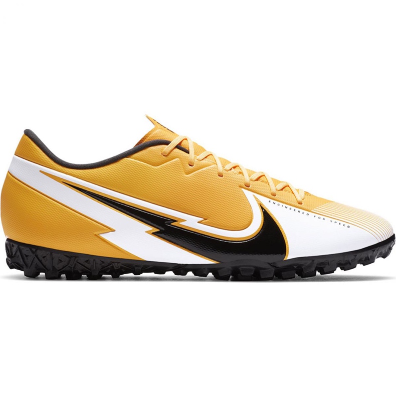 Pantof de fotbal Nike Mercurial Vapor 13 Academy Tf M AT7996 801 portocale si rosii