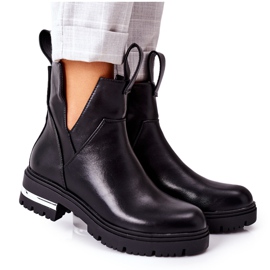 PS1 Cizme negre calde Jodhpur cizme Rock It negru PS1 Cizme negre calde Jodhpur cizme Rock It negru