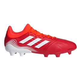 Ghete de fotbal Adidas Copa Sense.3 Fg M FY6196 multicolor portocale si rosii Ghete de fotbal Adidas Copa Sense.3 Fg M FY6196 multicolor portocale si rosii