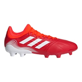 Ghete de fotbal Adidas Copa Sense.3 Fg M FY6196 multicolor portocale si rosii