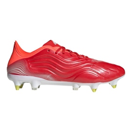 Ghete de fotbal Adidas Copa Sense.1 Sg M FY6201 roșu portocale si rosii