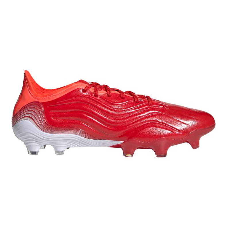 Ghete de fotbal Adidas Copa Sense.1 Fg M FY6209 roșu portocale si rosii