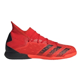 Ghete de fotbal Adidas Predator Freak.3 In M FY6285 roșu portocale si rosii