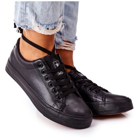 NEWS Adidași din piele pentru femei Negru Mega NEWS Adidași din piele pentru femei Negru Mega