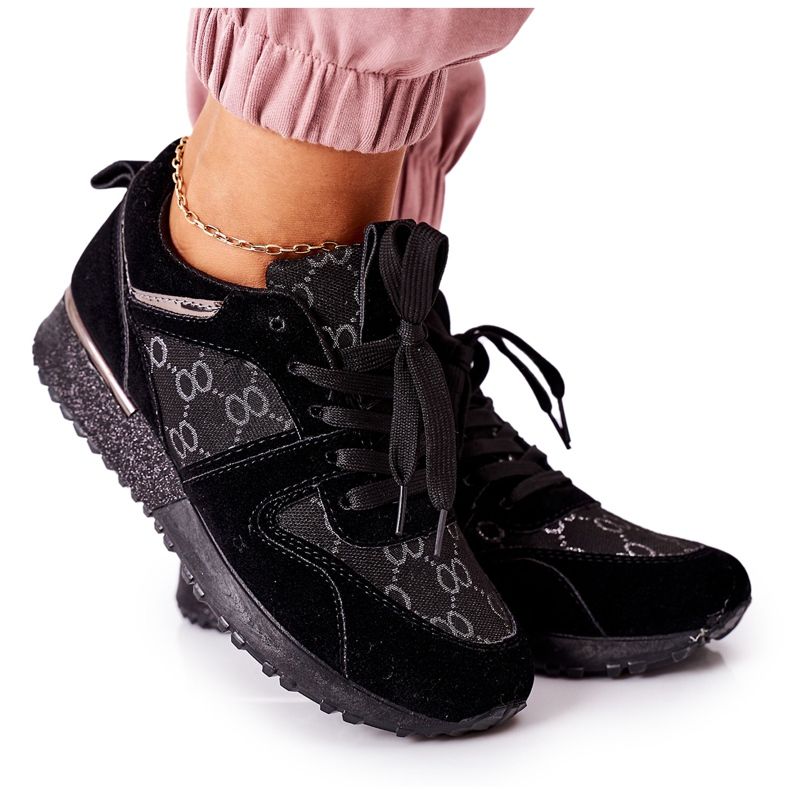 NEWS Încălțăminte sport Adidași Negru Aruba