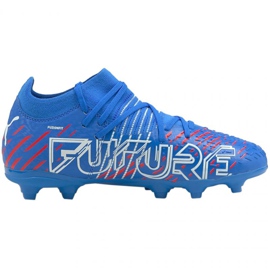 Ghete de fotbal Puma Future Z 3.2 Fg Ag Jr 106501 01 albastru albastru