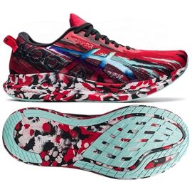 Pantofi de alergare Asics Noosa Tri 13 M 1011B021 601 roșu multicolor Pantofi de alergare Asics Noosa Tri 13 M 1011B021 601 roșu multicolor