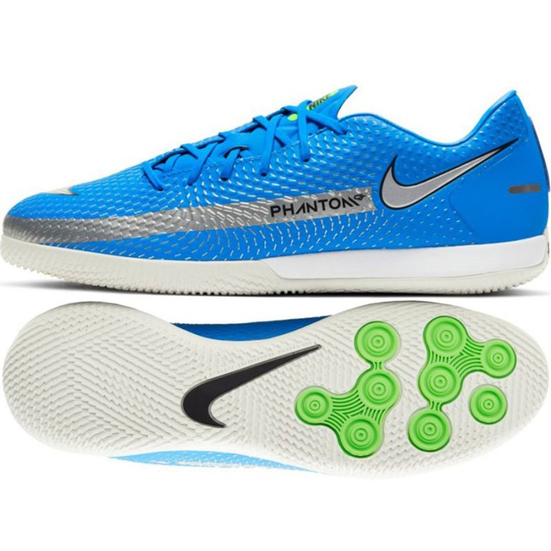 Pantof de fotbal Nike Phantom Gt Academy Ic M CK8467 400 multicolor albastru și bleumarin