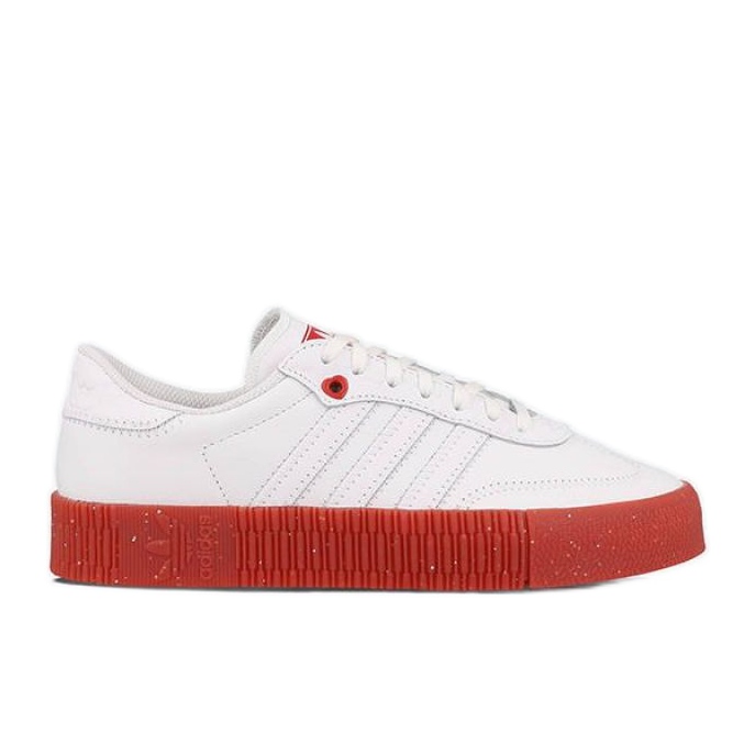 Pantofi Adidas Sambarose W FZ1831 alb roșu