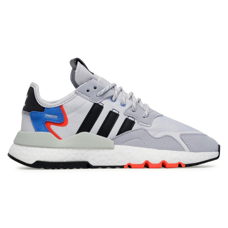 Pantofi Adidas Nite Jogger M FX6835 negru roșu albastru gri