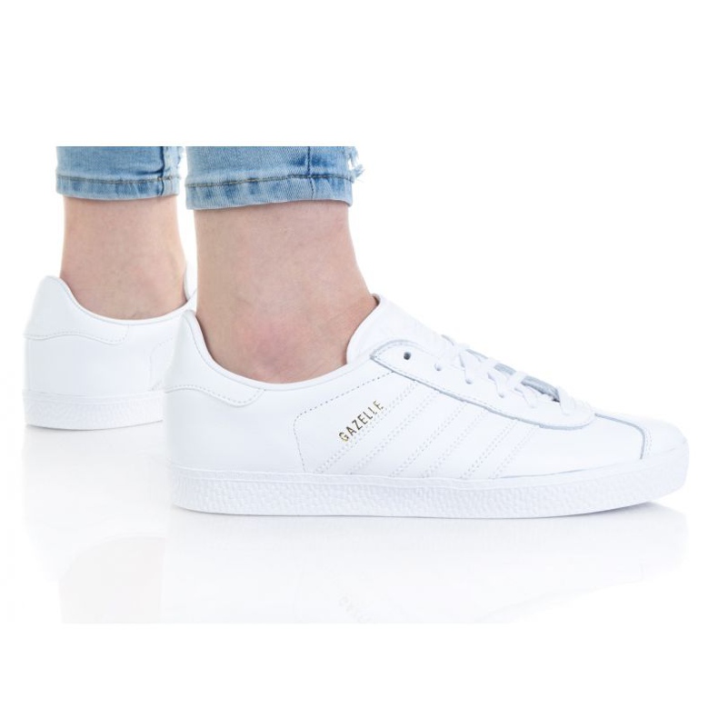Pantofi Adidas Gazelle Jr BY9147 alb