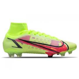 Ghete de fotbal Nike Superfly 8 Elite Fg M CV0958-760 neon verde verde