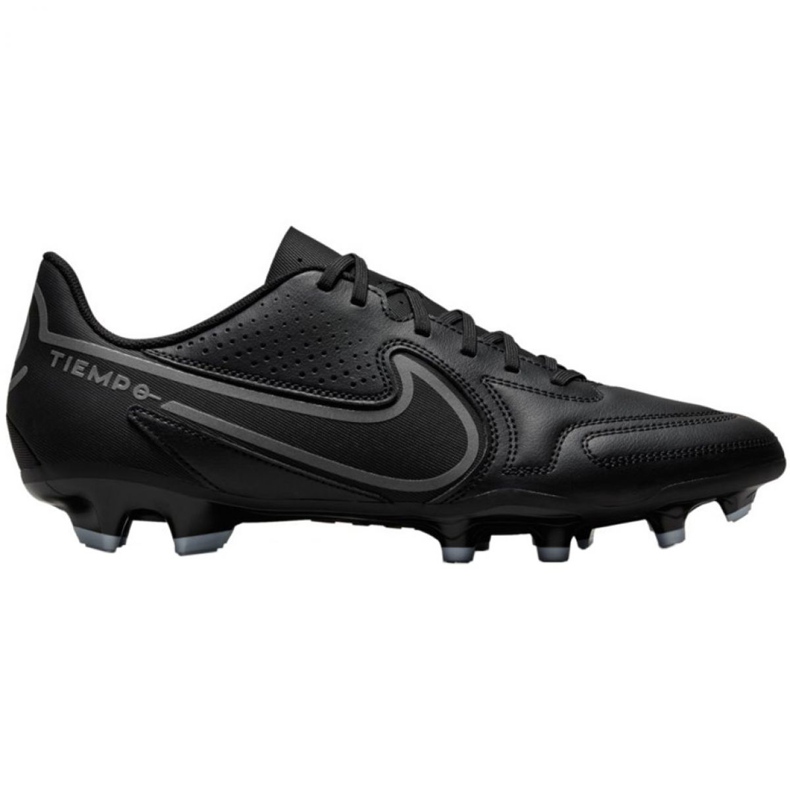 Pantofi de fotbal Nike Tiempo Legend 9 Club FG / MG M DA1176 004 negru negru