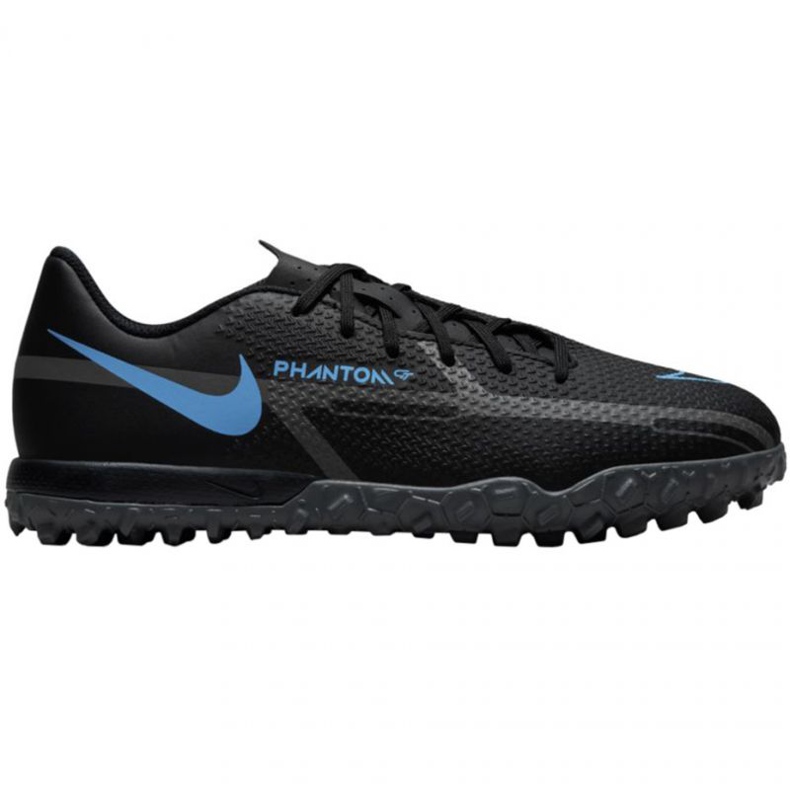 Pantofi de fotbal Nike Phantom GT2 Academy Tf Jr DC0817 004 negru negru