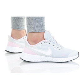 Pantofi Nike Revolution 5 (GS) Jr BQ5671-021 alb negru Pantofi Nike Revolution 5 (GS) Jr BQ5671-021 alb negru