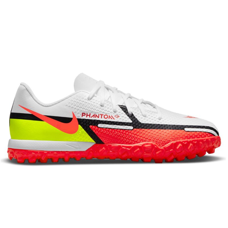 Pantofi de fotbal Nike Phantom GT2 Academy Tf Jr DC0817-167 multicolor alb Pantofi de fotbal Nike Phantom GT2 Academy Tf Jr DC0817-167 multicolor alb