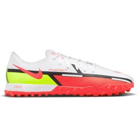 Pantof de fotbal Nike React Phantom GT2 Pro Tf M DC0768-167 multicolor alb Pantof de fotbal Nike React Phantom GT2 Pro Tf M DC0768-167 multicolor alb