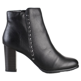 Evento Ghete clasice din piele negru Evento Ghete clasice din piele negru