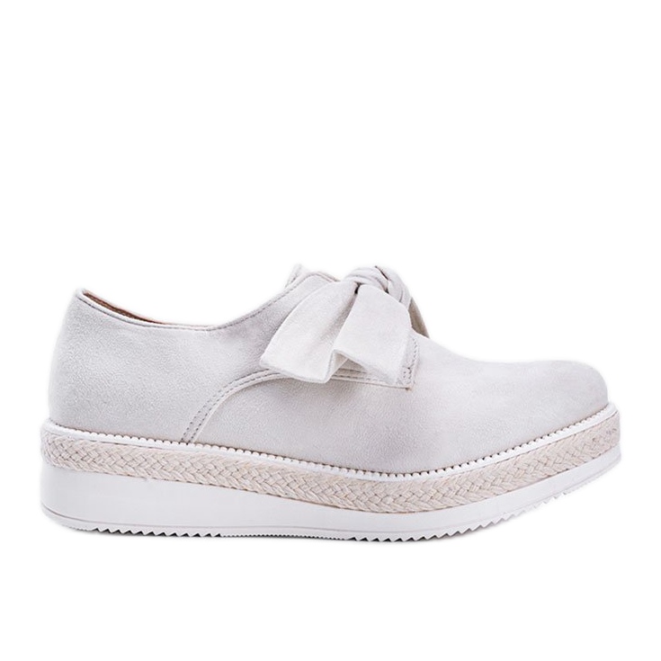 Pantofi bej cu talpă groasă Sindri