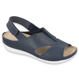 Pantofi de damă Befado 158D015 albastru marin Pantofi de damă Befado 158D015 albastru marin