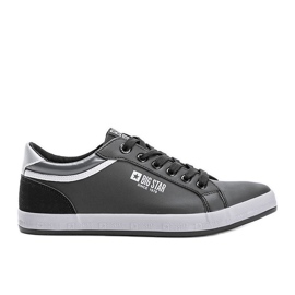 Adidași bărbați negri Big Star marca Joseph negru Adidași bărbați negri Big Star marca Joseph negru