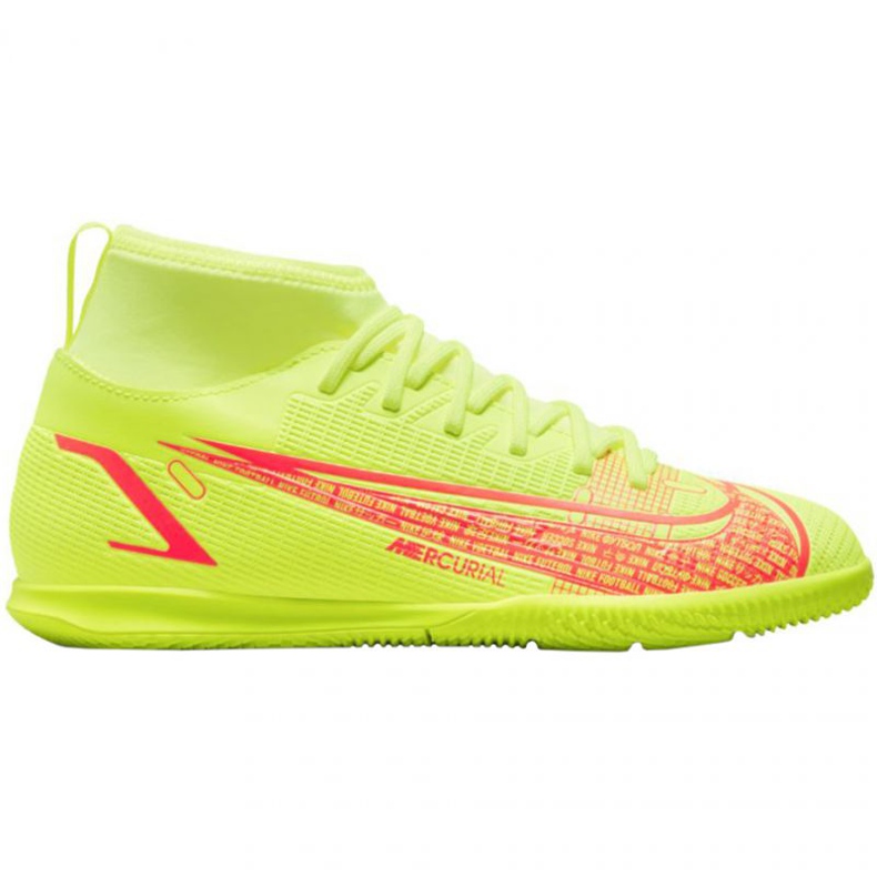 Încălțăminte de interior Nike Mercurial Superfly 8 Club Ic Jr CV0792-760 galben galben