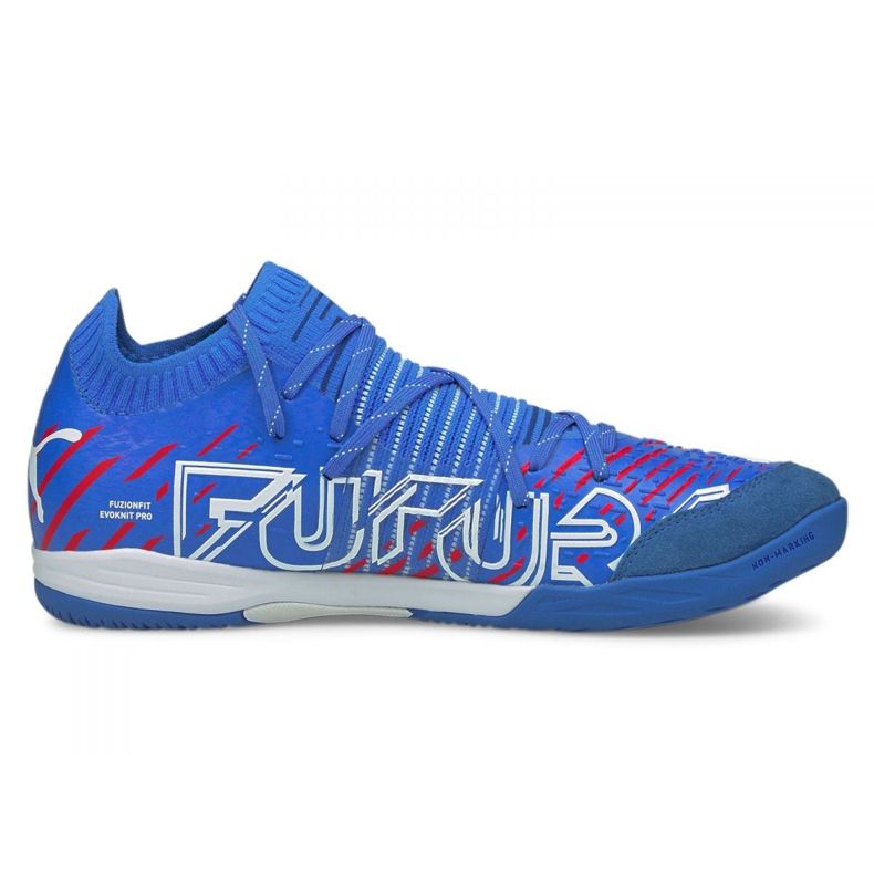 Ghete de fotbal Puma Future Z 1.2 Pro Court M 106499-01 albastru albastru