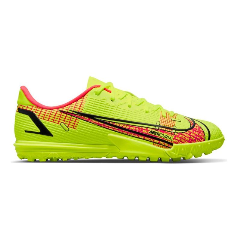 Pantofi de fotbal Nike Mercurial Vapor 14 Academy Tf Jr CV0822-760 galben galben