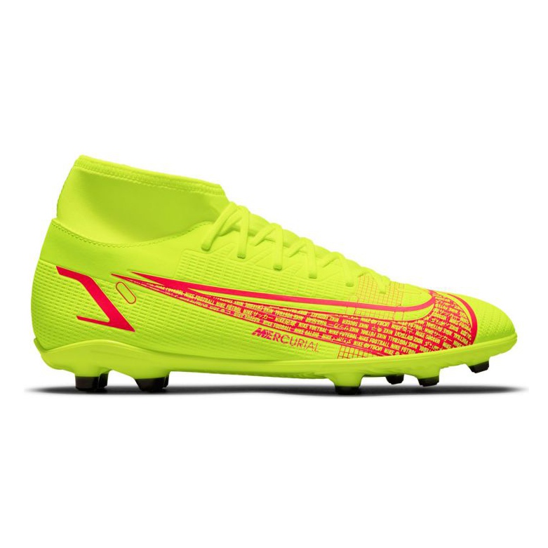 Pantofi de fotbal Nike Mercurial Superfly 8 Club Mg M CV0852-760 galben galbeni