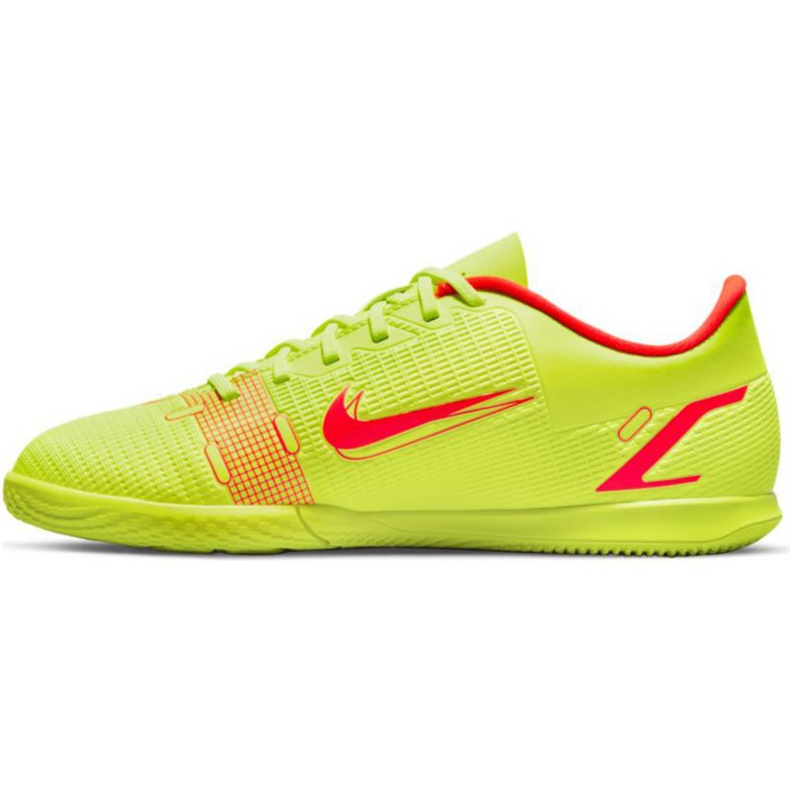 Pantofi de fotbal Nike Mercurial Vapor 14 Club Ic Jr CV0826 760 galben verde