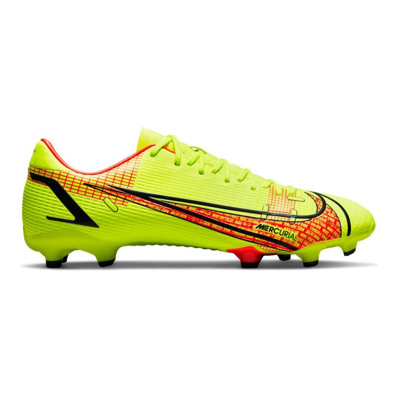 Pantofi de fotbal Nike Mercurial Vapor 14 Academy FG / MG M CU5691-760 multicolor galbeni Pantofi de fotbal Nike Mercurial Vapor 14 Academy FG / MG M CU5691-760 multicolor galbeni