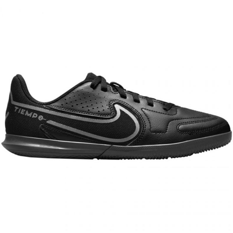 Pantofi de fotbal Nike Tiempo Legend 9 Club Jr Ic DA1332 004 negru negru