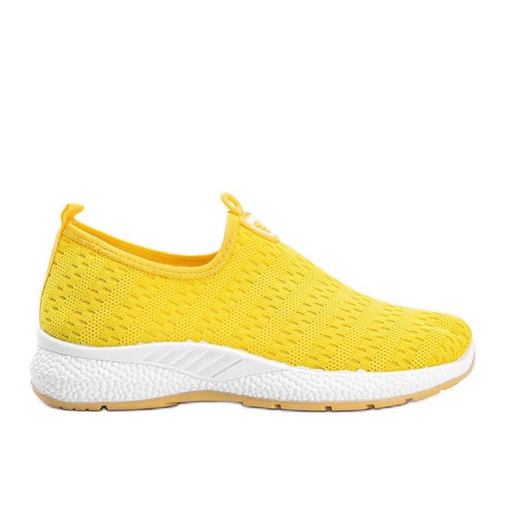 Pantofi de sport galbeni Marathon slip-on