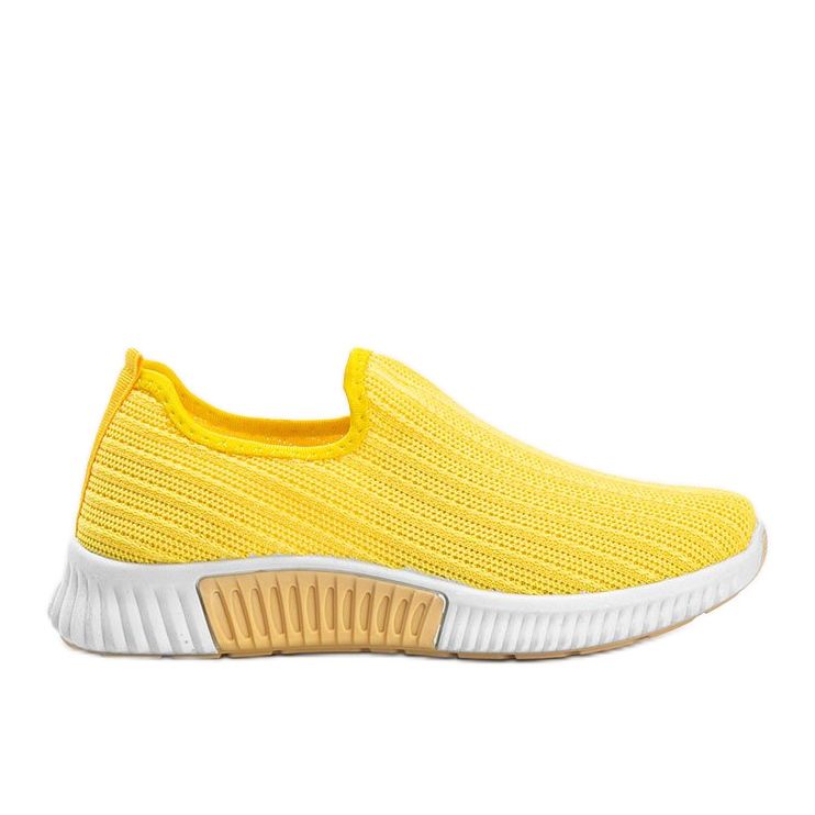 Încălțăminte sport slip-on galbenă Roxy Încălțăminte sport slip-on galbenă Roxy